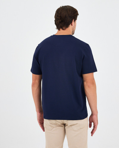 Unisex T-shirt with embroidered logo patch | “I AM A PATCH” Collection