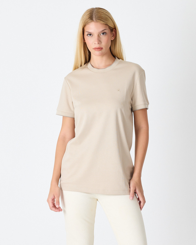 Camiseta Unisex con logo bordado al tono | Colección " I Wasn't here"