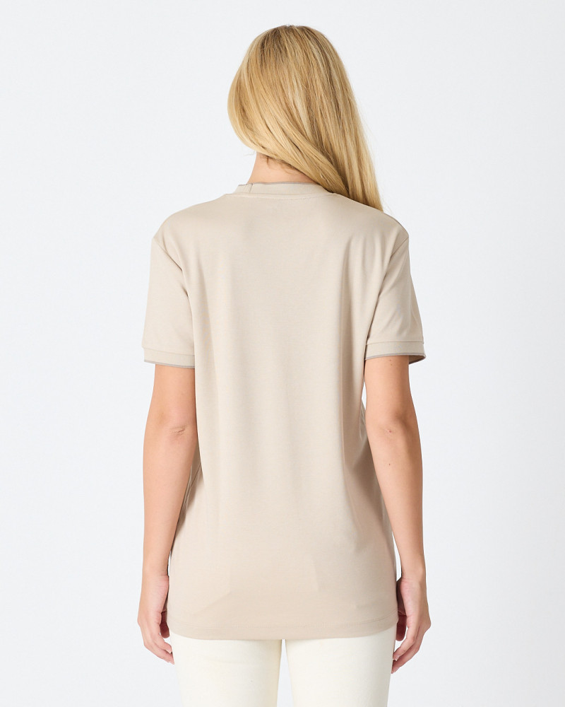 Camiseta Unisex con logo bordado al tono | Colección " I Wasn't here"