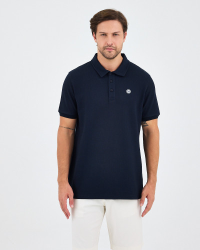 Polo Unisex con logo parche bordado | Colección "I AM A PATCH