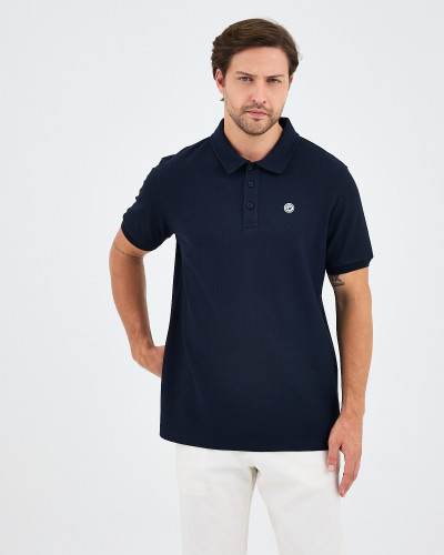 Polo Unisex con logo parche bordado | Colección "I AM A PATCH