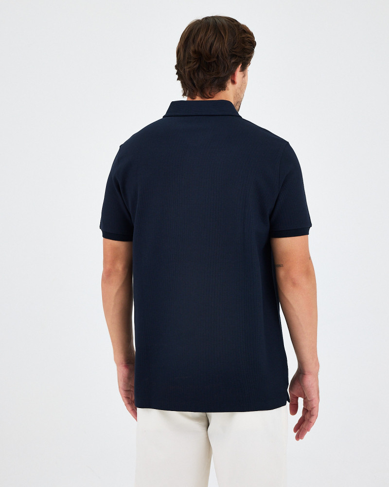 Polo Unisex con logo parche bordado | Colección "I AM A PATCH