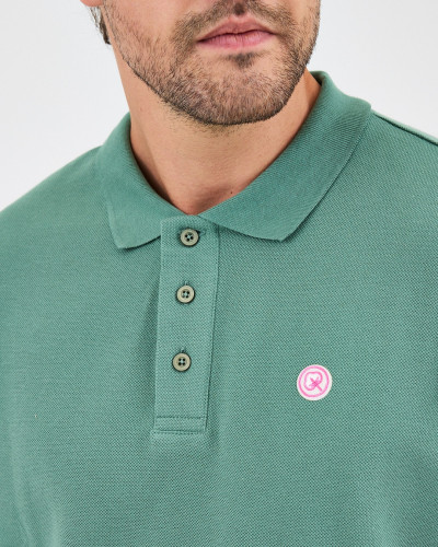 Polo Unisex con logo parche bordado | Colección "I AM A PATCH