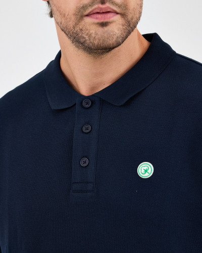 Polo Unisex con logo parche bordado | Colección "I AM A PATCH