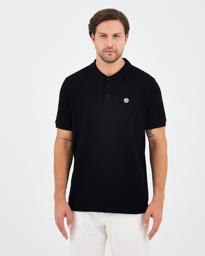 Polo Unisex con logo parche bordado | Colección "I AM A PATCH