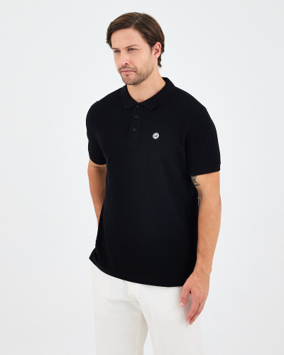 Polo Unisex con logo parche bordado | Colección "I AM A PATCH
