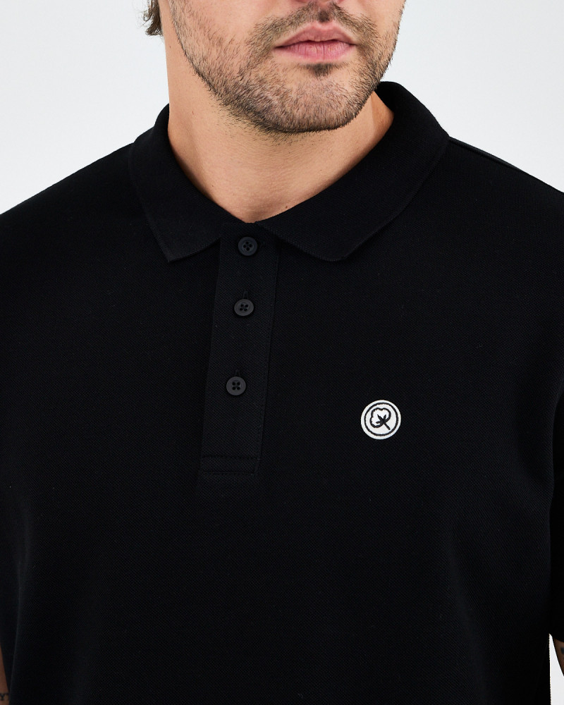Polo Unisex con logo parche bordado | Colección "I AM A PATCH