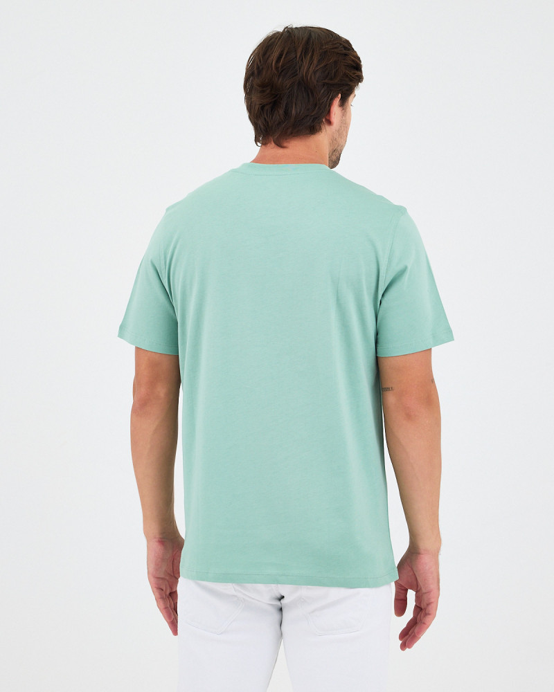 Unisex T-shirt with embroidered logo patch | “I AM A PATCH” Collection