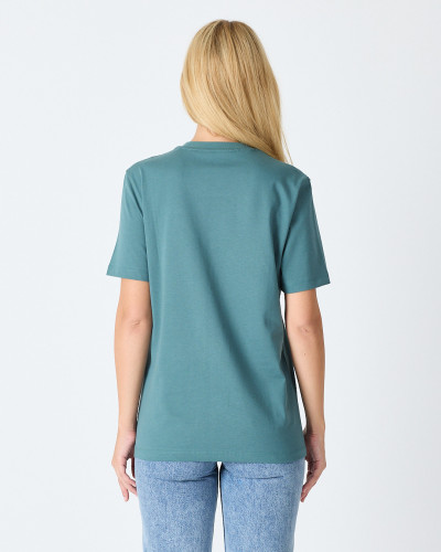Unisex T-shirt with embroidered logo patch | “I AM A PATCH” Collection