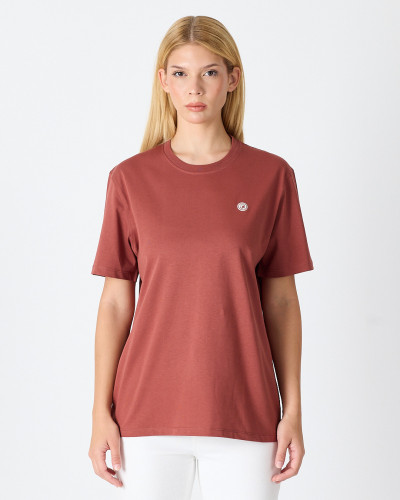 Unisex T-shirt with embroidered logo patch | “I AM A PATCH” Collection