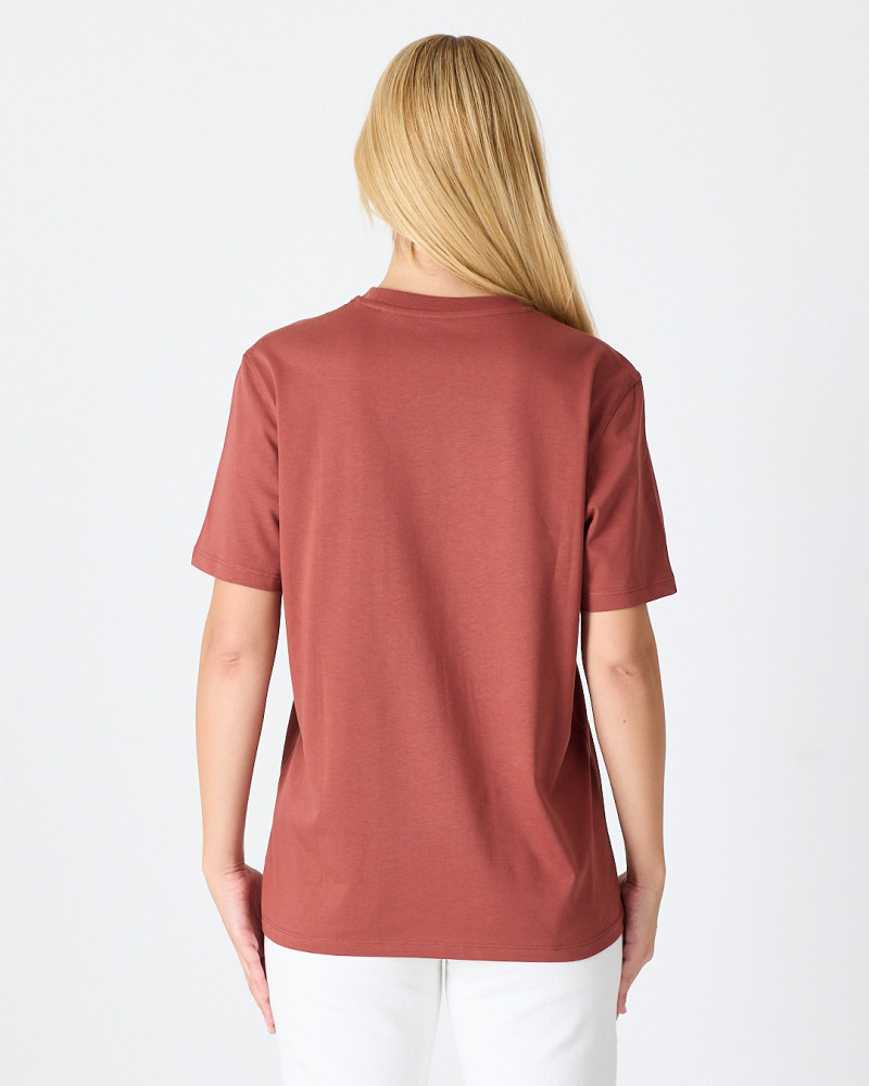 Unisex T-shirt with embroidered logo patch | “I AM A PATCH” Collection