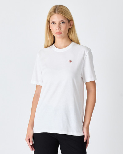 Unisex T-shirt with embroidered logo patch | “I AM A PATCH” Collection