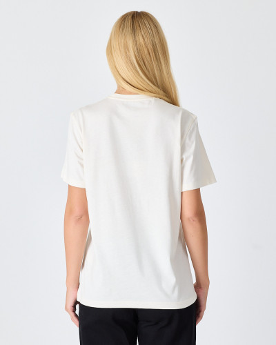 Unisex T-shirt with embroidered logo patch | “I AM A PATCH” Collection
