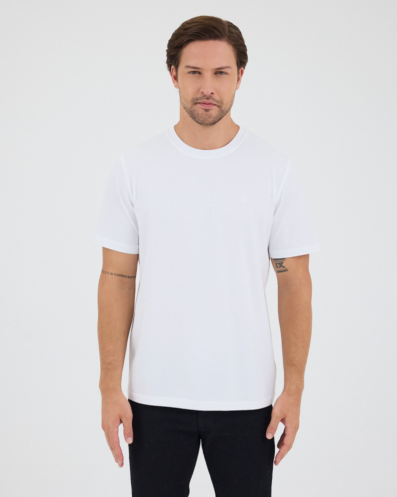 Camiseta Unisex con logo bordado al tono | Colección " I Wasn't here"