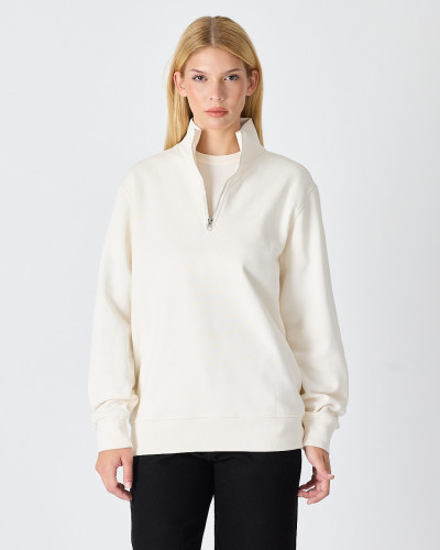 Sudadera Regular con logo bordado al tono | Colección " I Wasn't here"