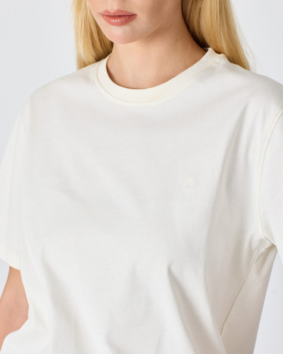 Camiseta Unisex con logo bordado al tono | Colección " I Wasn't here"
