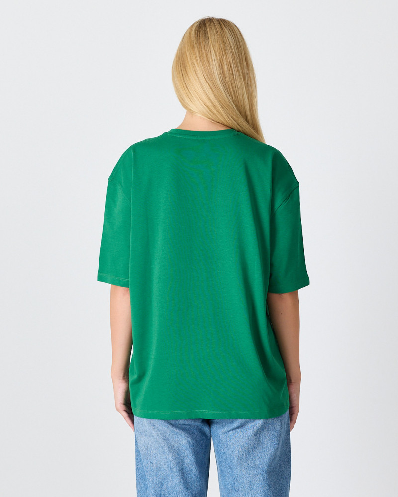 Unisex T-shirt with tone-on-tone embroidered logo | “I Wasn't Here” Collection