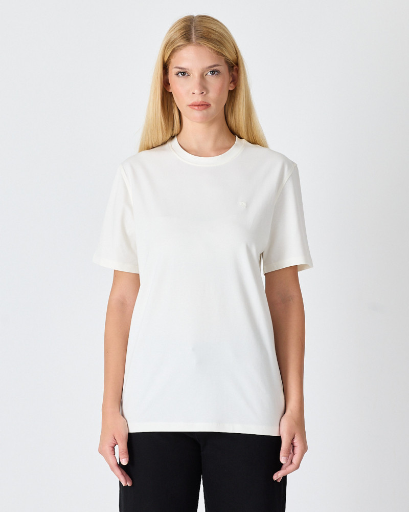 Unisex T-shirt with tone-on-tone embroidered logo | “I Wasn't Here” Collection
