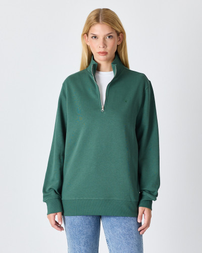 Sudadera Regular con logo bordado al tono | Colección " I Wasn't here"