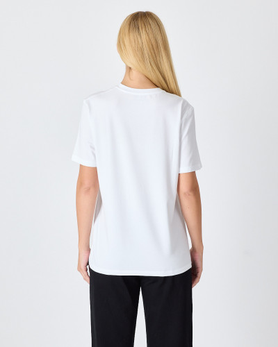 Unisex T-shirt with embroidered logo patch | “I AM A PATCH” Collection