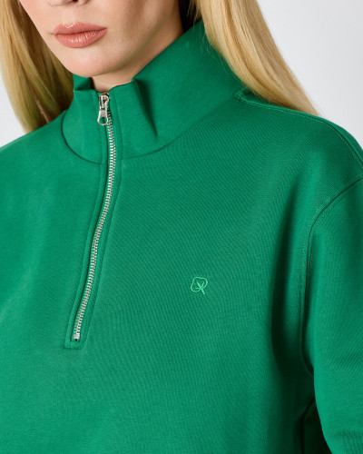 Sudadera Regular con logo bordado al tono | Colección " I Wasn't here"