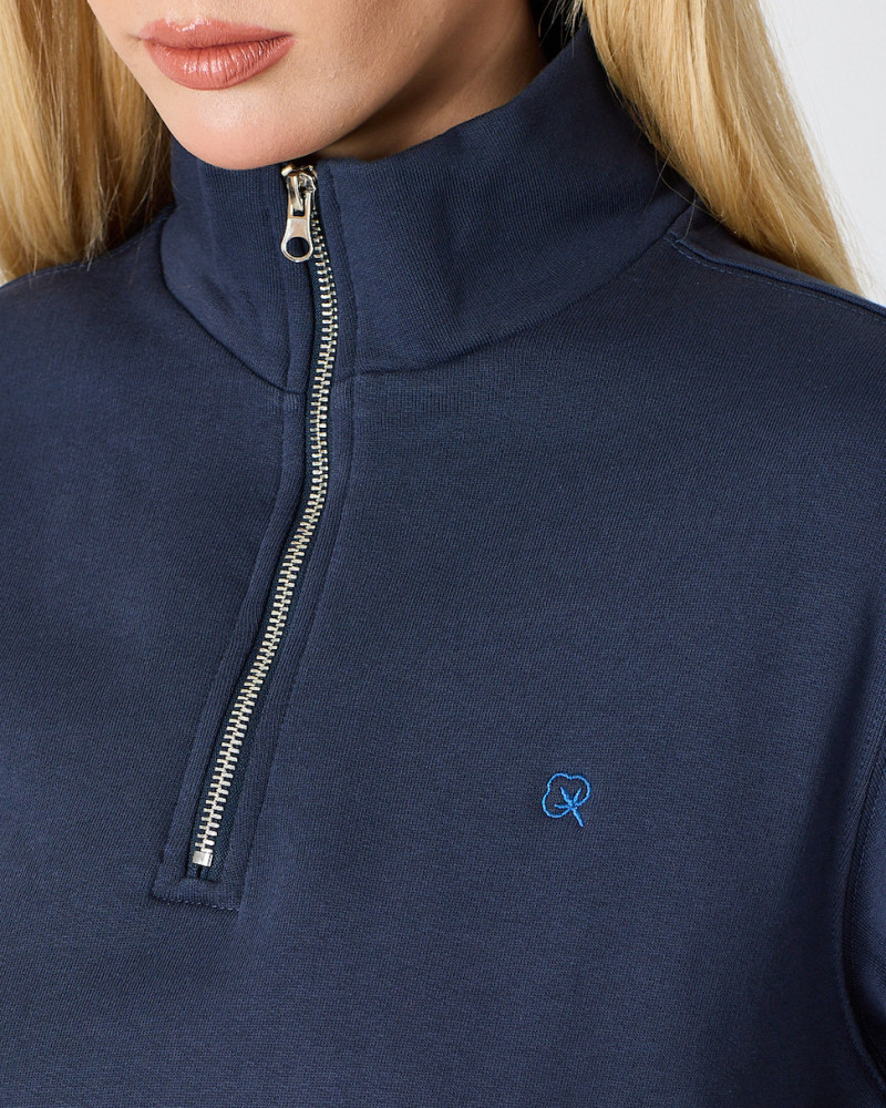 Sudadera Regular con logo bordado al tono | Colección " I Wasn't here"