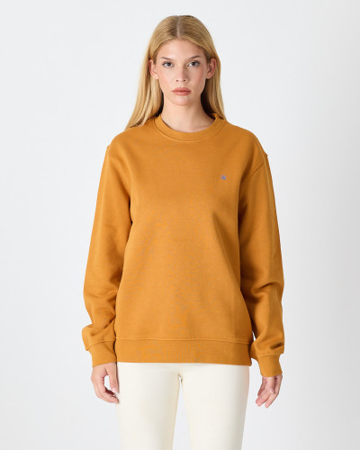 Sudadera Unisex con logo bordado contraste | Colección "HERE I AM"
