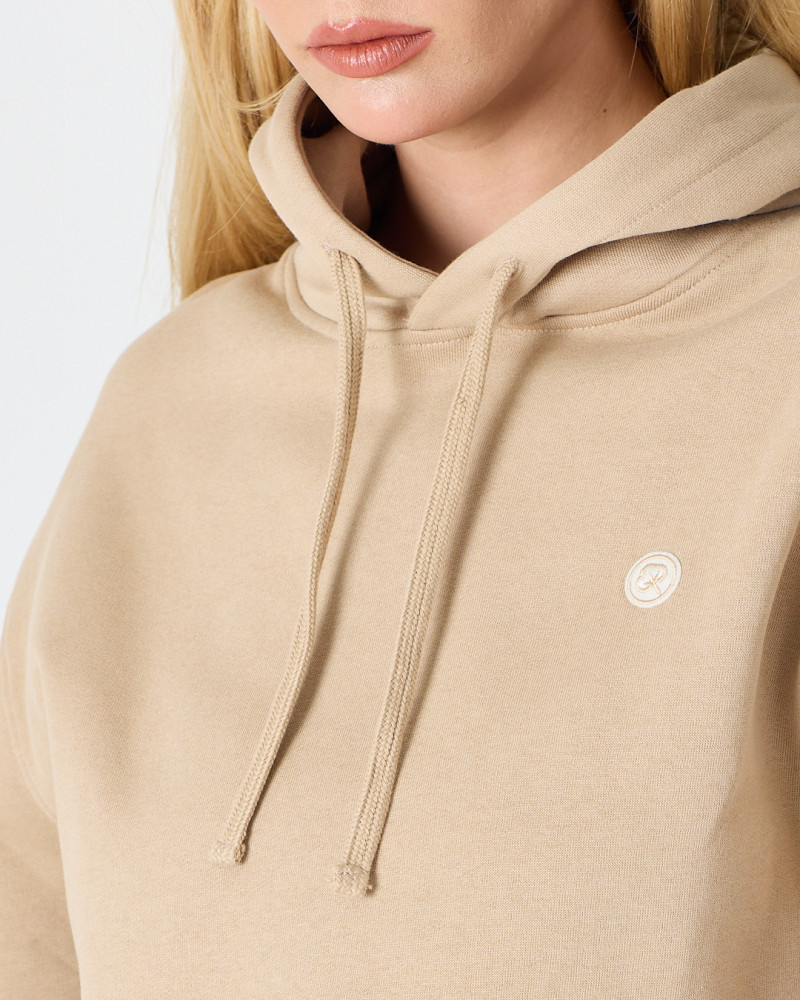 Unisex sweatshirt with embroidered logo patch | "I AM A PATCH" collection
