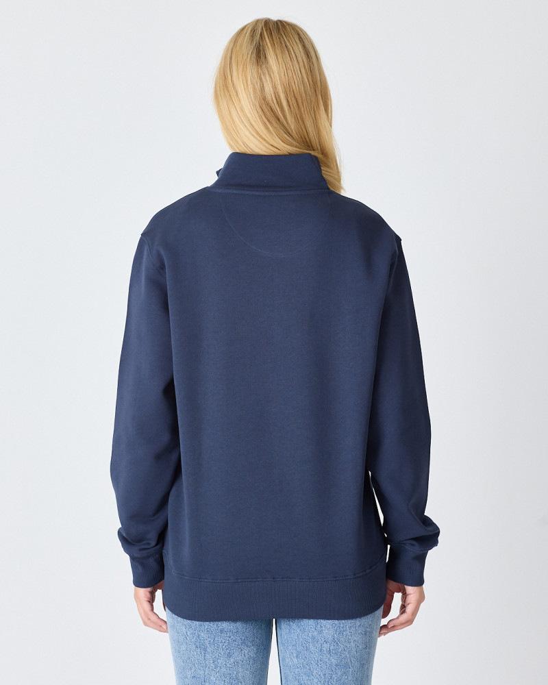 Sudadera Unisex con cremallera y logo parche bordado | Colección "I AM A PATCH