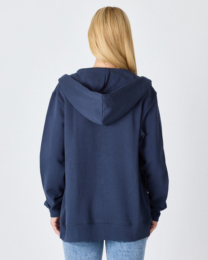 Sudadera Unisex con cremallera y logo parche bordado | Colección "I AM A PATCH