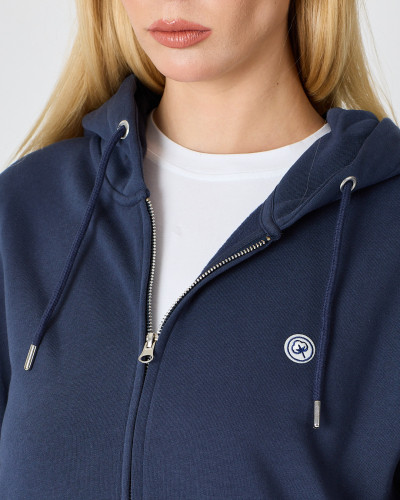 Sudadera Unisex con cremallera y logo parche bordado | Colección "I AM A PATCH