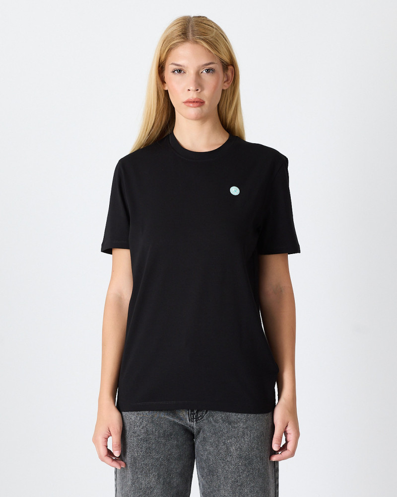 Unisex T-shirt with embroidered logo patch | “I AM A PATCH” Collection