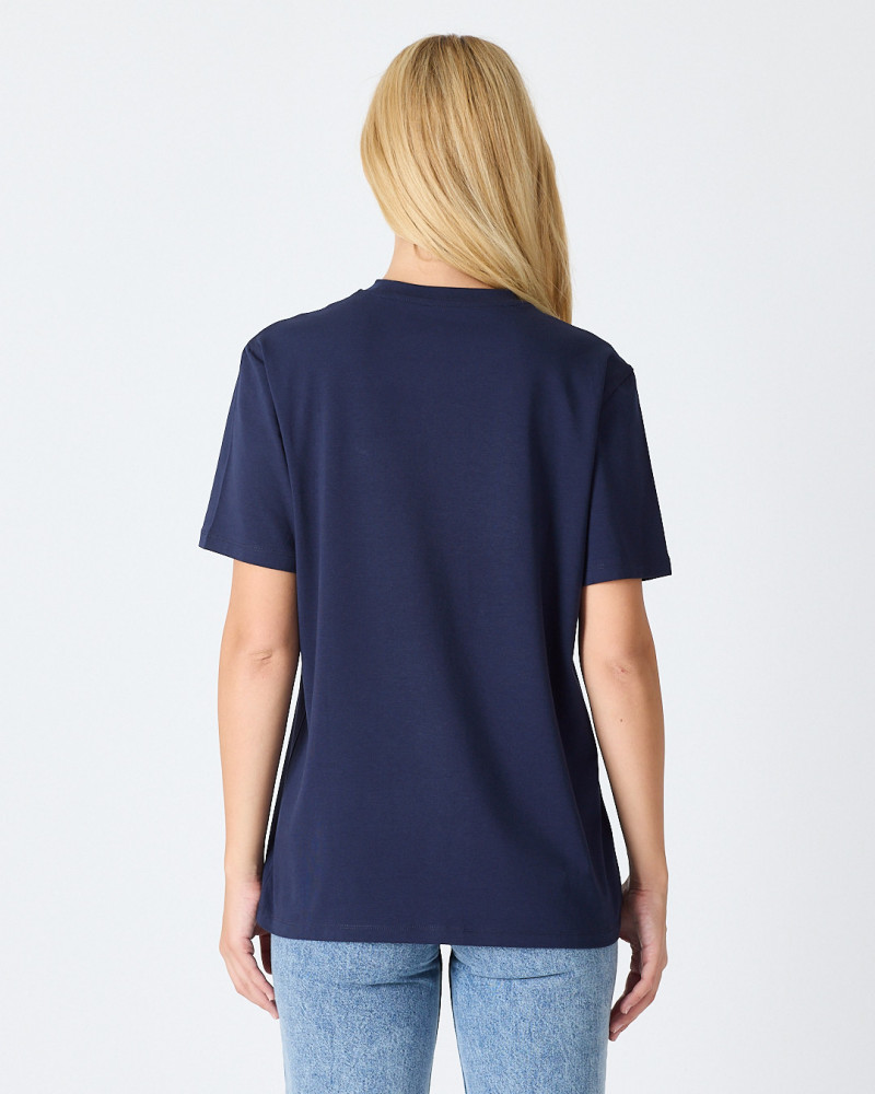 Unisex T-shirt with embroidered logo patch | “I AM A PATCH” Collection