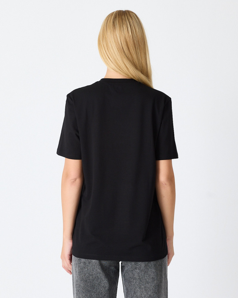 Unisex T-shirt with embroidered logo patch | “I AM A PATCH” Collection