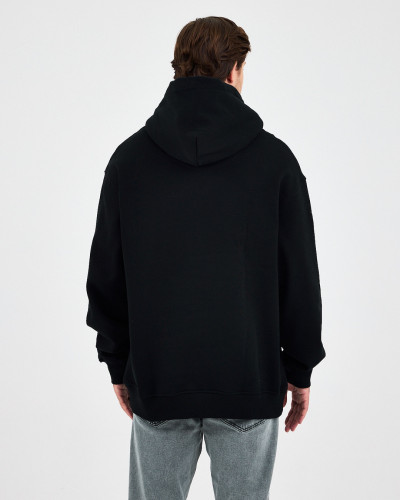 Oversized sweatshirt with matching embroidered logo | "I Wasn't Here" Collection