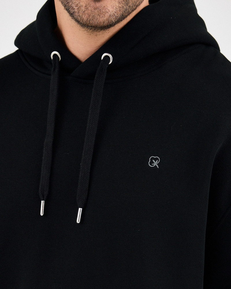 Sudadera Oversize con logo bordado al tono | Colección " I Wasn't here"