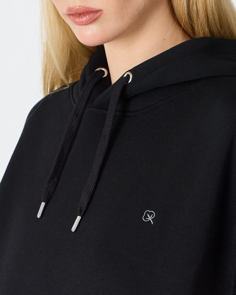 Sudadera Oversize con logo bordado al tono | Colección " I Wasn't here"