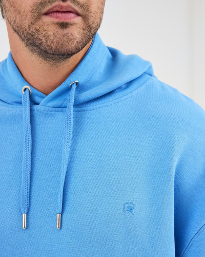 Oversized sweatshirt with matching embroidered logo | "I Wasn't Here" Collection