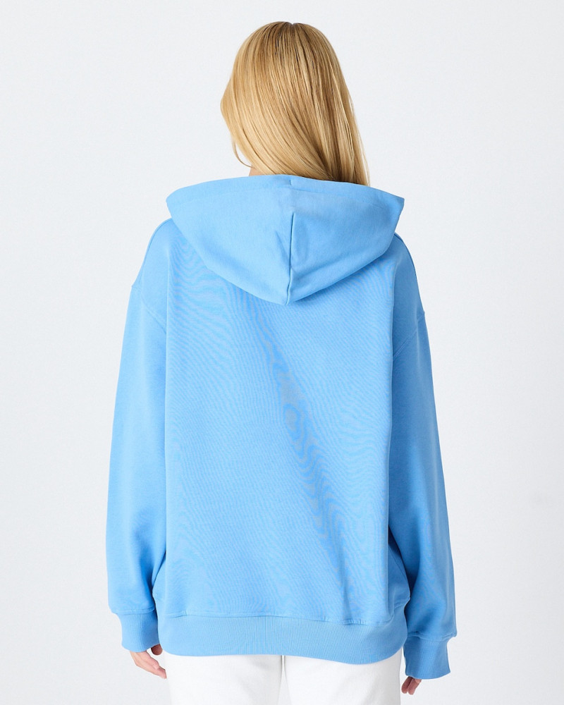 Sudadera Oversize con logo bordado al tono | Colección " I Wasn't here"