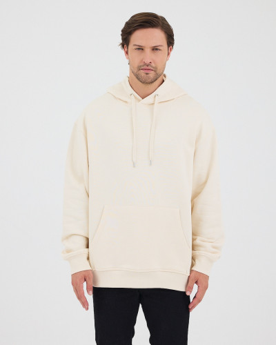 Sudadera Oversize con logo bordado al tono | Colección " I Wasn't here"