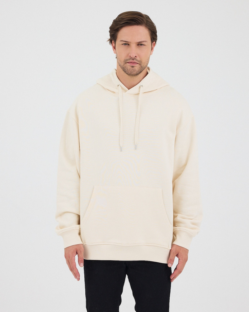 Sudadera Oversize con logo bordado al tono | Colección " I Wasn't here"