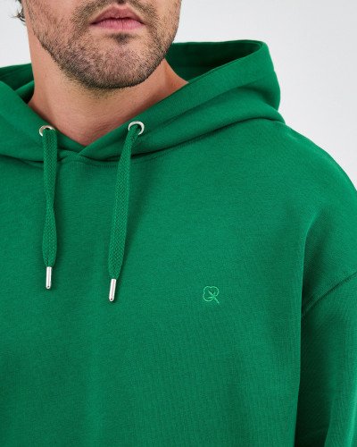 Sudadera Oversize con logo bordado al tono | Colección " I Wasn't here"