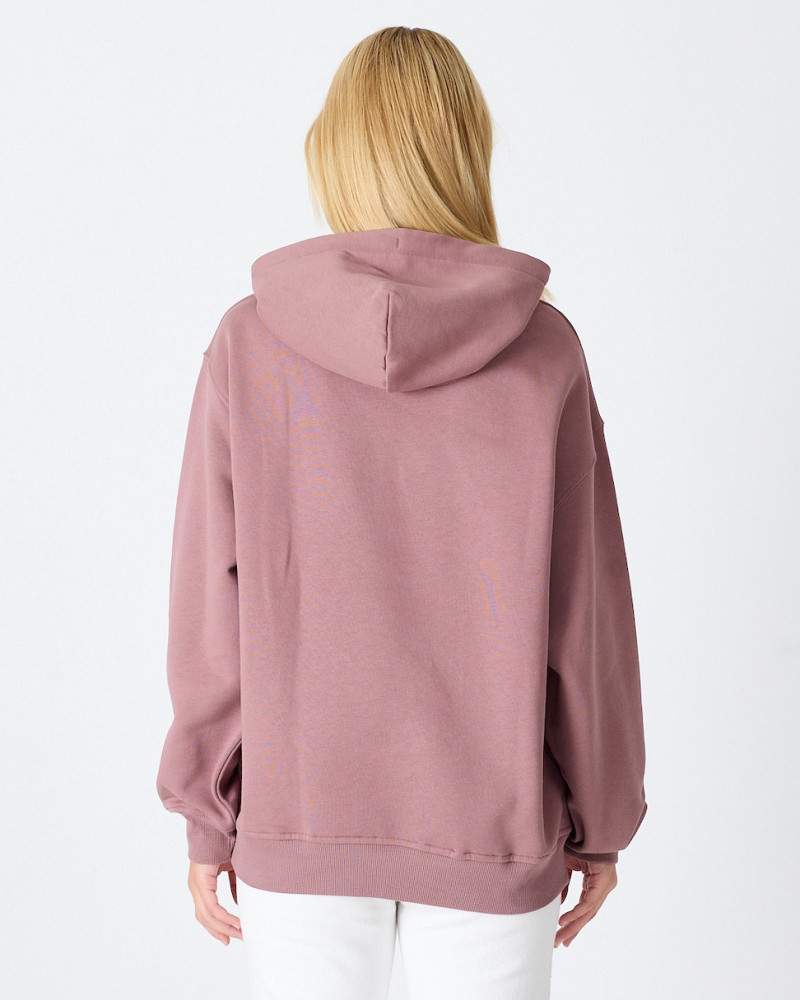 Sudadera Oversize con logo bordado al tono | Colección " I Wasn't here"