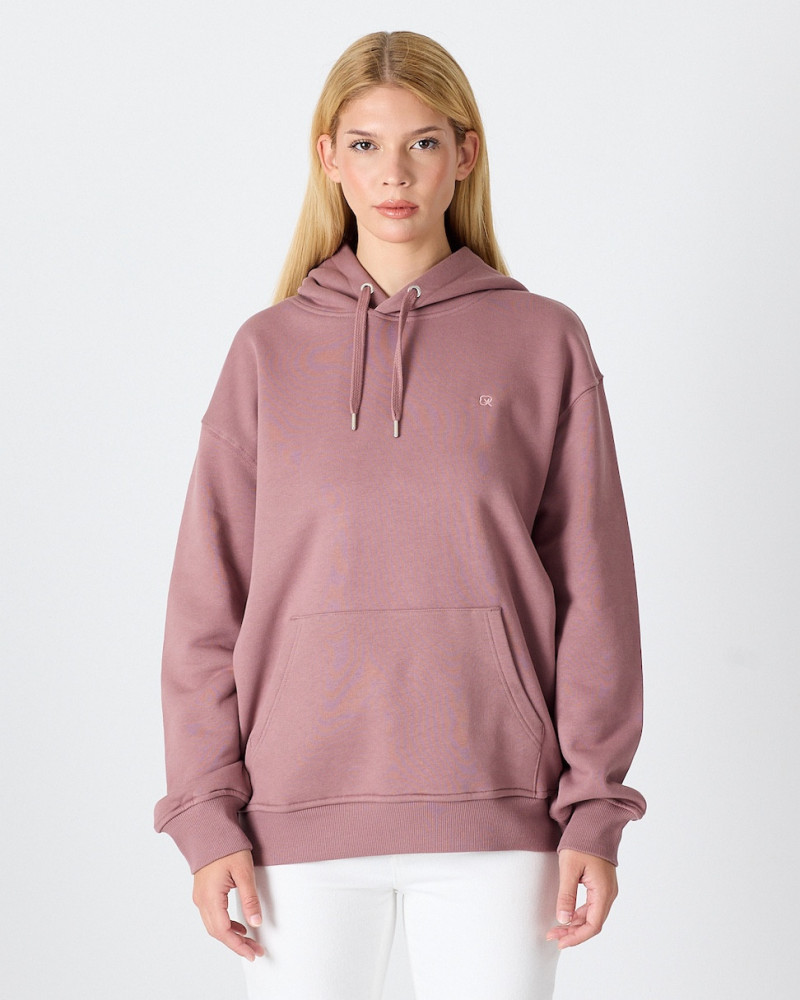 Sudadera Oversize con logo bordado al tono | Colección " I Wasn't here"