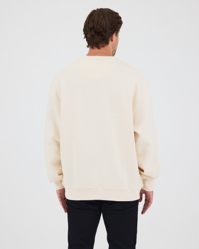 Regular-fit sweatshirt with matching embroidered logo | "I Wasn't Here" Collection