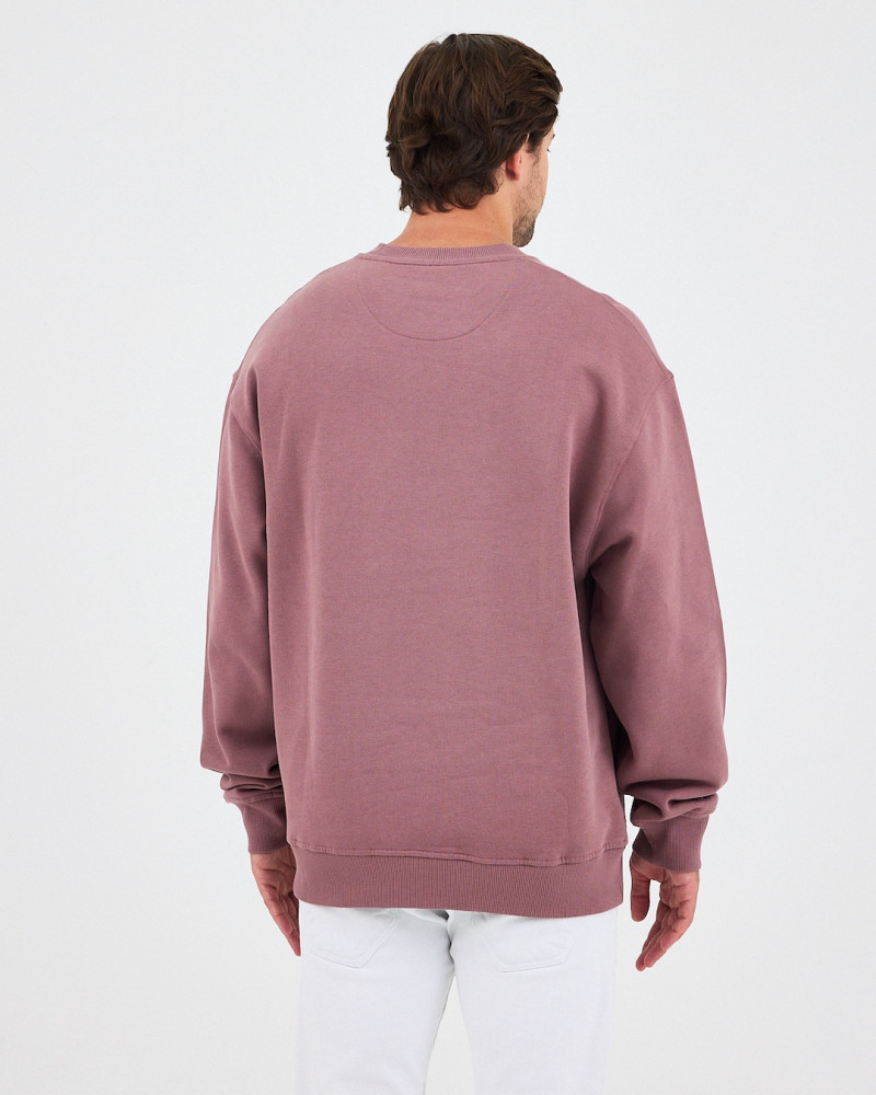 Regular-fit sweatshirt with matching embroidered logo | "I Wasn't Here" Collection
