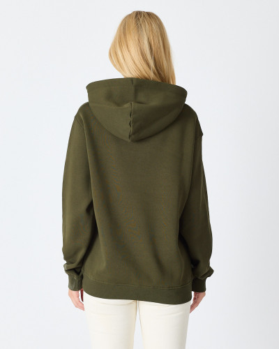 Regular-fit sweatshirt with matching embroidered logo | "I Wasn't Here" Collection