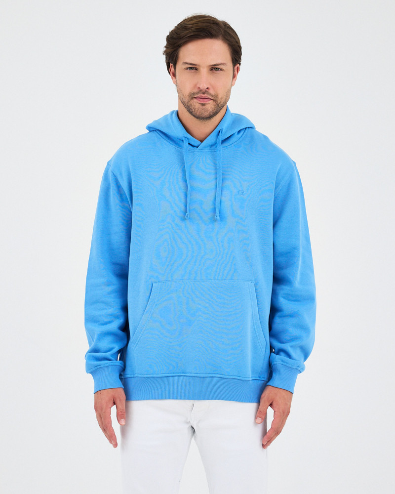 Regular-fit sweatshirt with matching embroidered logo | "I Wasn't Here" Collection