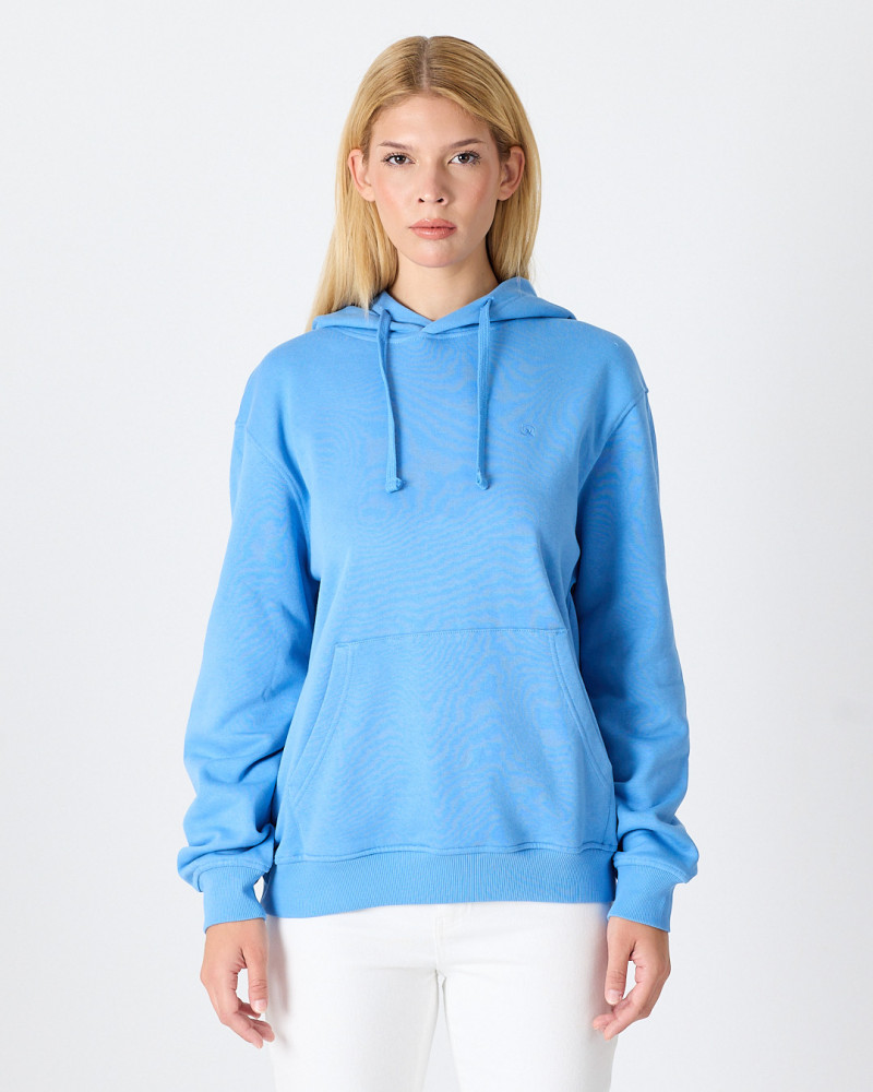 Regular-fit sweatshirt with matching embroidered logo | "I Wasn't Here" Collection