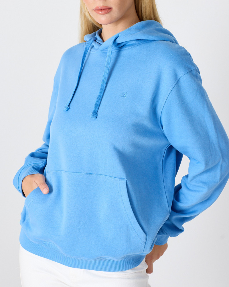 Regular-fit sweatshirt with matching embroidered logo | "I Wasn't Here" Collection